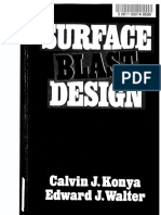 Surface Blast Design by Walter and Konya - 1990 PDF