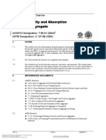 Specific Gravity and Water Absorption of Coarse Aggregate PDF