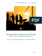 productivity improvement study