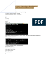 Cara Membuat DataBase Penjualan Dengan SQL Command Prompt