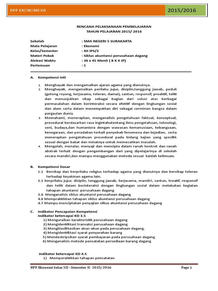 Kd 3 5 Rpp Wk Perusahaan Dagang 12