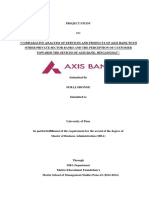 Comparative Stdies of Axis Bank