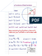 5.2 - Trig Functions of Real Numbers PDF