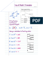 6.2 - Trig of Right Triangles PDF