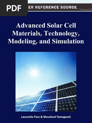 Advanced Solar Cell Materials Technology Modeling And Simulation