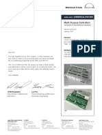 Termination of Reconditioning Programme for Multi-Purpose Controllers