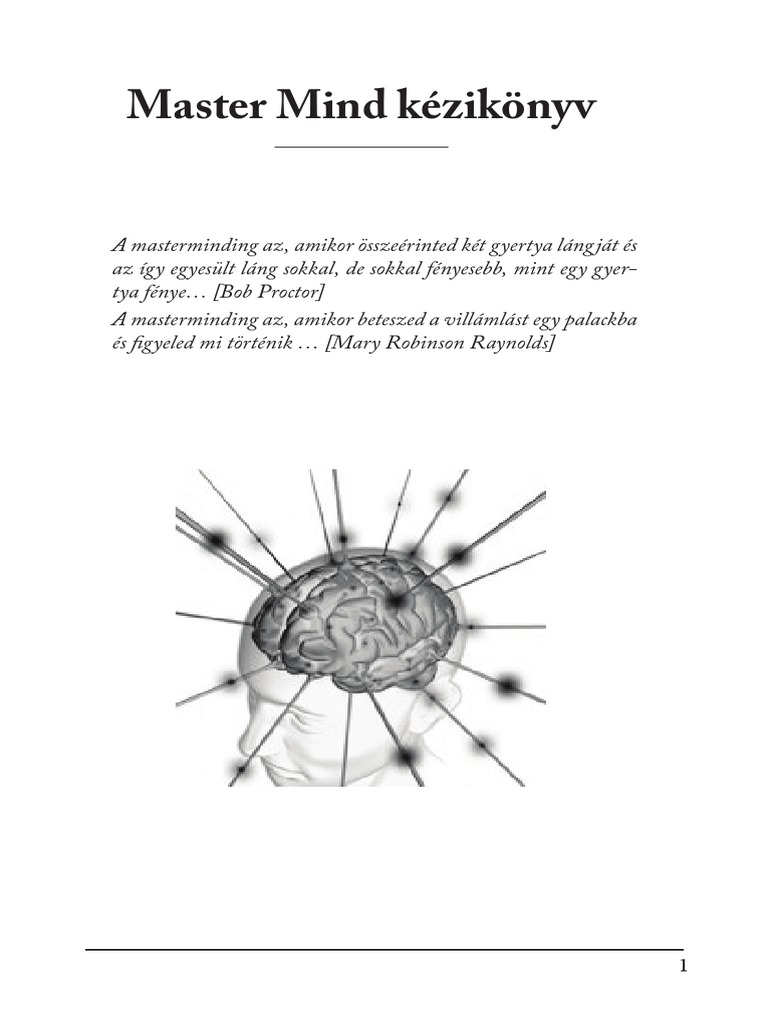 Master Mind Kézikönyv PDF | PDF