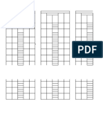 Cross Section Elevation Chart