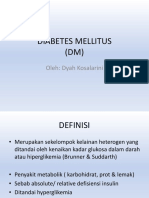 Diabetes Mellitus