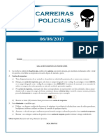 Simulado Carreiras Policiais - (PRF_PF_DEPEN)