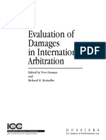 ICC Evaluation of Damages in International Arbitration