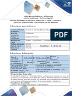 Guía de Actividades y Rubrica de Evaluación Tarea 3 - Desarrollar Ejercicios de Ecuaciones, Inecuaciones y Valor Absoluto - A