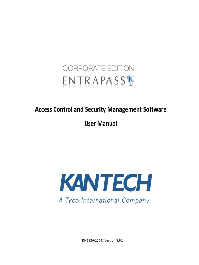 Entrapass Kantech | PDF | License | Damages