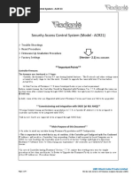 Radiante SAS ACR 23 Procedures N Trouble Shooting Ver 2 - 1