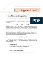 1.1 Números Imaginarios - 1 PDF