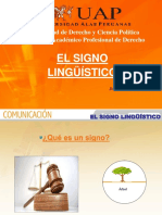 El signo lingüístico: características y ejemplos del signo en el derecho