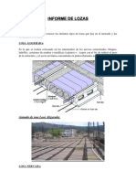 Informe de Lozas