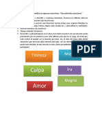 Dinámica para Identificar y Expresar Emociones