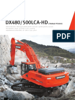 DX480/500LCA-HD: excavadoras pesadas Doosan para trabajos exigentes