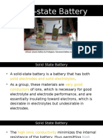 Solid State Battery