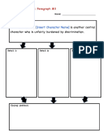 graphic organizer paragraph 3