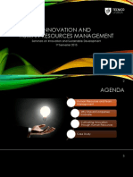 HR Innovation Seminar Agenda