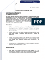 Folio 6. Aplicación de La UMA en Materia de Seguridad Social.