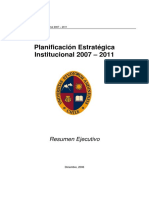 Planificacion Estrategica UANDES 2006