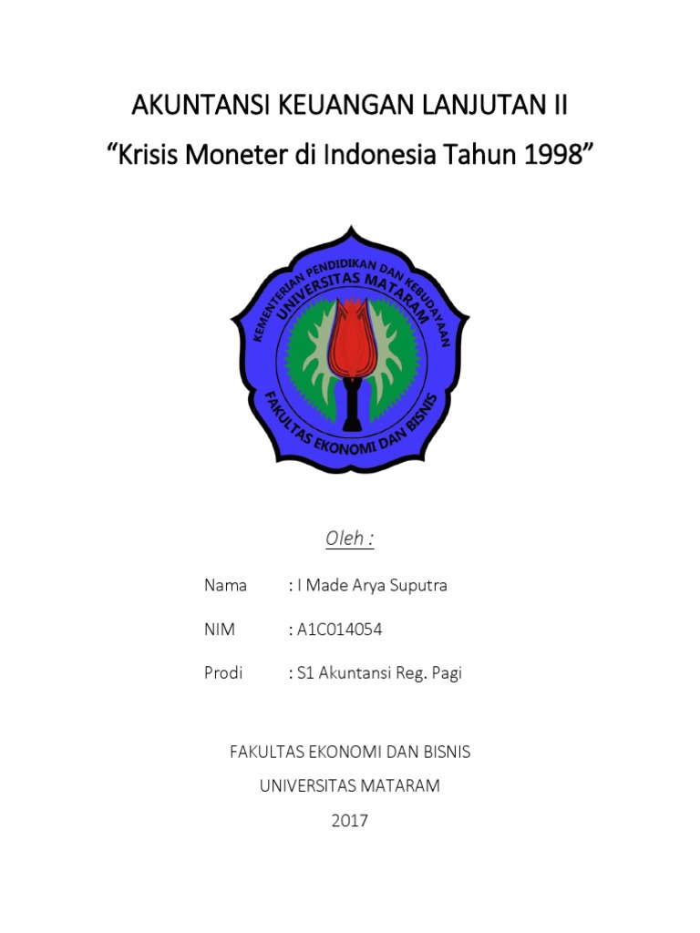 Krisis Indonesia Tahun 1998