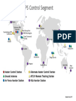 GPS global tracking network map