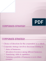 Corporate Strategy