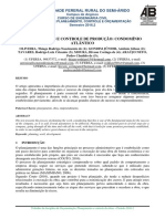 Planejamento e Controle de Produção: Condomínio Atlântico