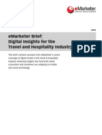 E Marketer Brief Travel Hospitality 2012