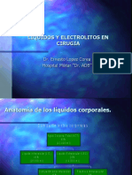 Liquidos y Electrolitos en Cirugia