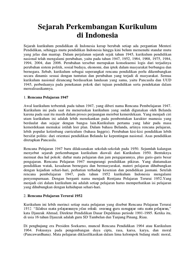 Sejarah Perkembangan Ips Di Indonesia Pdf - Seputar Sejarah