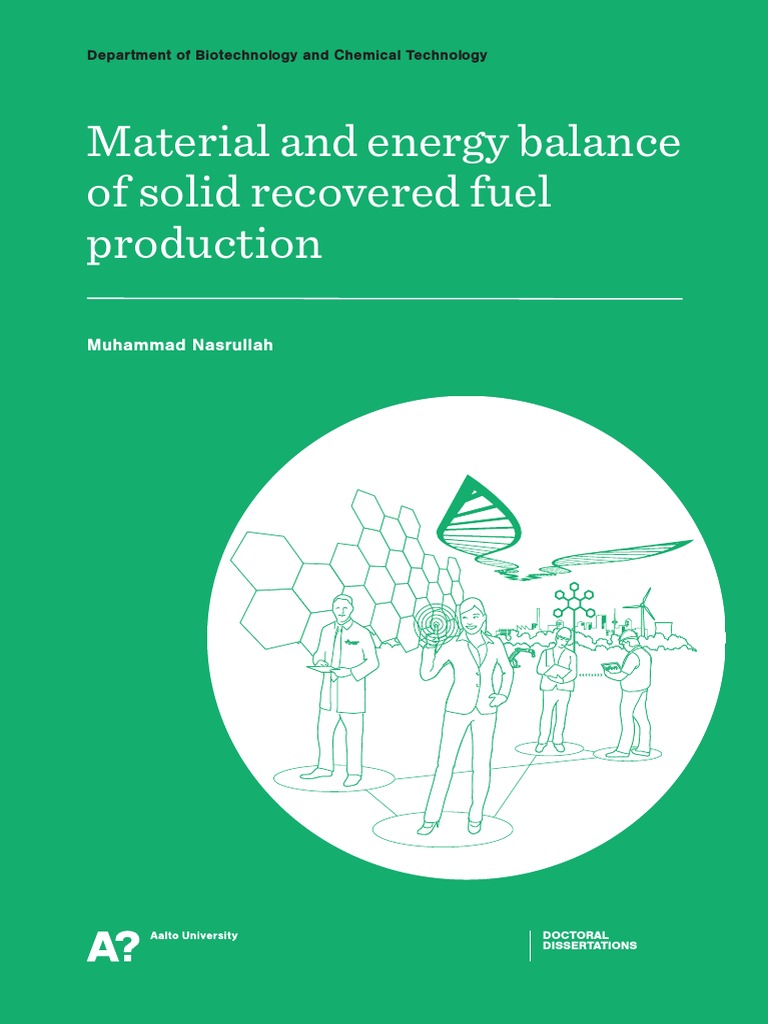 Mass & Energy Balance | Waste Management | Municipal Solid Waste