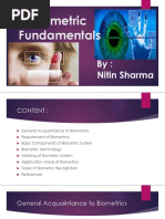 Biometric Fundamentals