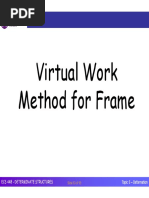 ECS448 - Topic 5 (Deformation - Virtual Work For Frame & Truss)