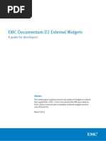 Docu46538 White Paper EMC Documentum D2 External Widgets