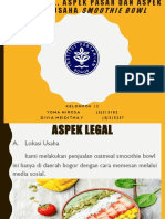 Aspek Legal, Aspek Pasar Dan Aspek Teknis