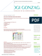 Biologi Gonzaga - Soal Biologi Substansi Genetika Dan Genetika PDF