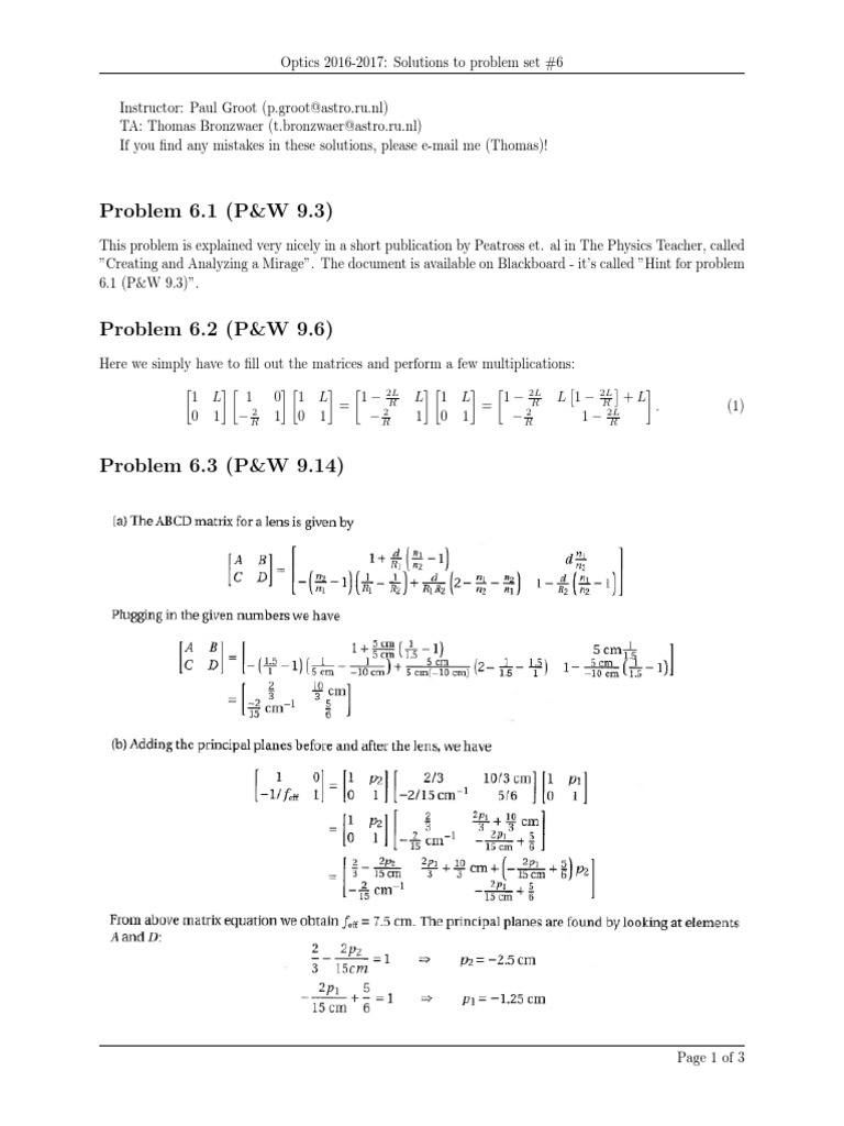 WC6 Soln | PDF