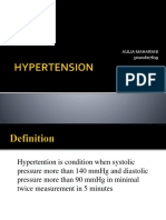 Presentation of Hypertention 