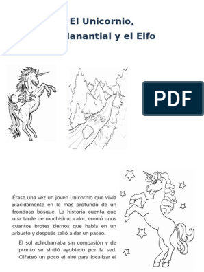 Fabula El Unicornio | PDF | Unicornio