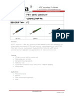 Item Fiber Optic Connector Model No. Connector-Fc Description FC