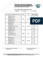 Official Results TEAMU21 EC Final