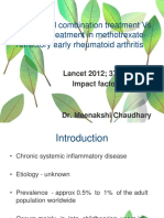 Conventional Combination Treatment Vs Biological Treatment in Methotrexate-Refractory