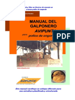 Manual Del Galponero Avipunta Pollos de Engorde V4pro