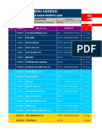 Daftar Hadir Siswa TP 1718