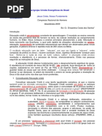 Congresso de Homens Abaeté- Impressa